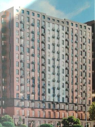 квартира токмок сниму: 1 комната, 50 м², Элитка, 11 этаж, ПСО (под самоотделку)