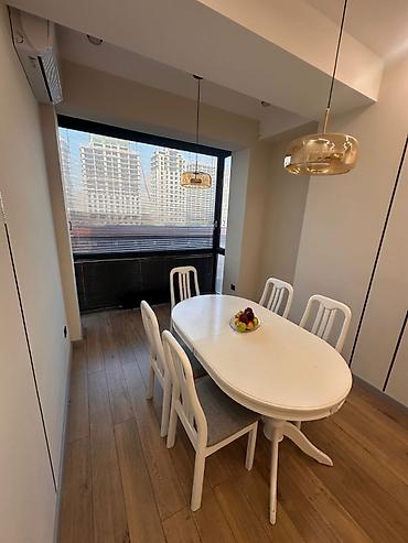 жк malina: 3 комнаты, 116 м², Асанбай мкр Элитка, 3 этаж, Евроремонт — 9