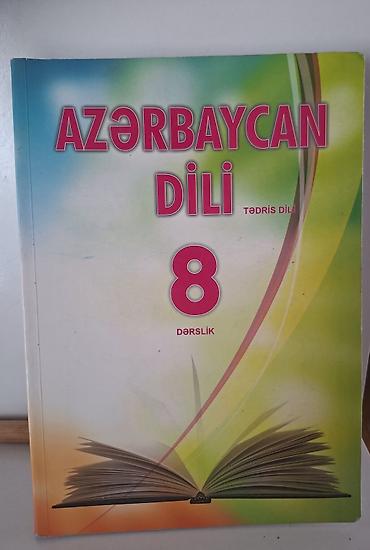 Kitablar və jurnallar: Məhsul: “Azərbaycan dili – 8” dərsliyi (tədris dili) Təsvir: - 8-ci — 1