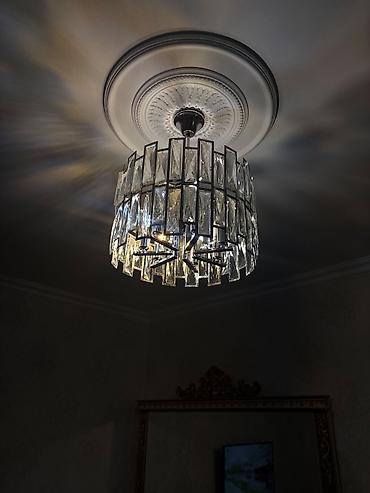 xrustal gablar: Çılçıraq, 3 lampa, Xrustal — 2
