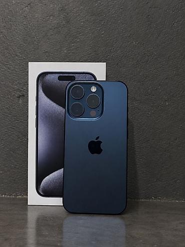 ayfon15 pro: IPhone 15 Pro, 256 GB, Blue Titanium, Face ID — 1