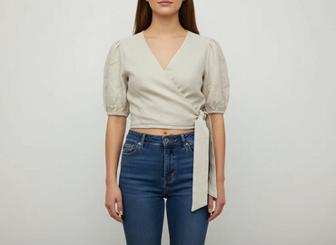 kapcie c a: Women's blouse, size S