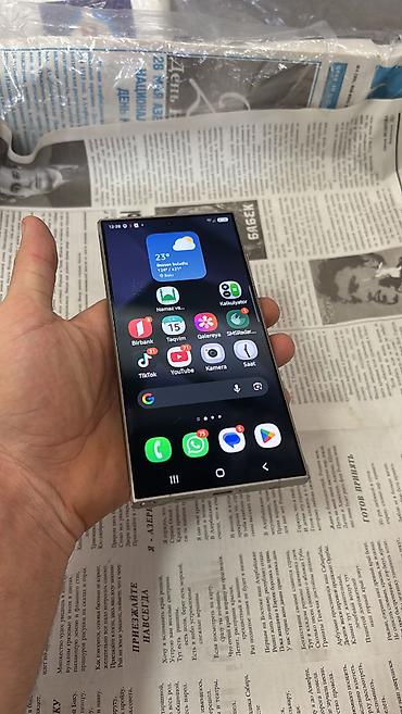 256 gb ssd: Samsung Galaxy S24 Ultra, 256 GB, rəng - Boz, İki sim kartlı — 5