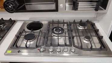 Plitələr və bişirmə panelləri: Plitə Qarışıq, Quraşdırılan, 4 gözlü — 8