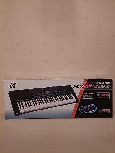 Sintezatorlar: MK-2108 61-key Lighting Electronic Keyboard yeni kimi 170 azn alınıb — 2