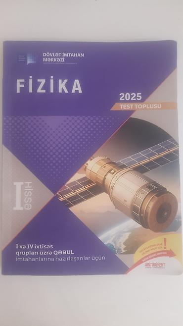 Testlər: Məhsul: “Fizika – Test Toplusu”, 1-ci hissə (2025) Nəşriyyat/kurum — 1
