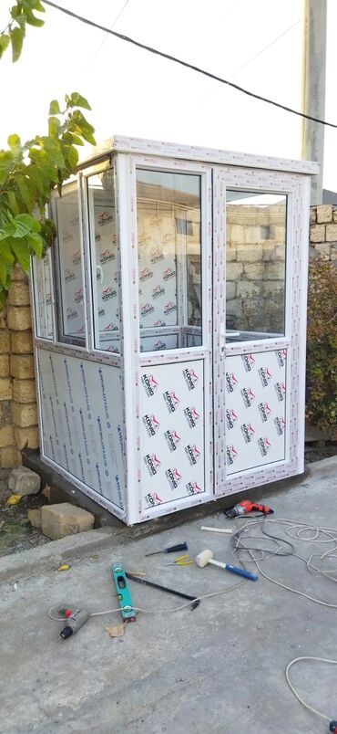 Plastik pəncərələr: Işlənmiş Plastik Qapı Pəncərə. Ağ,Rəngli. Sərfəli — 7