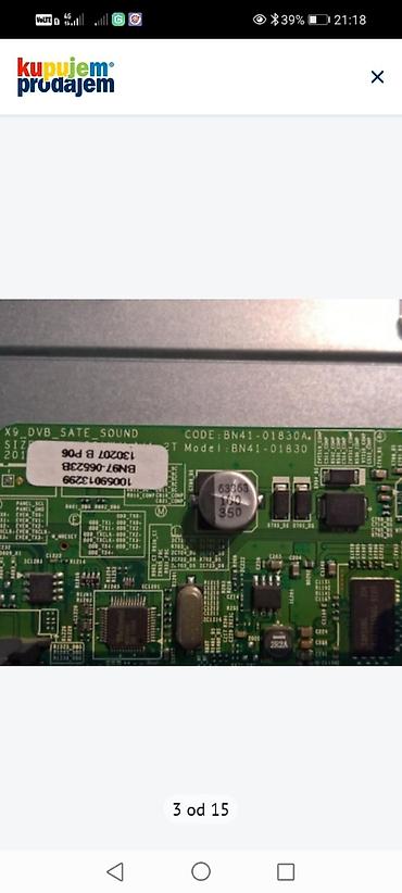 Aksesoari za TV i video: Samsung LED TV delovi – modeli UE37EH5200 i UE37D6540 Dostupne — 6