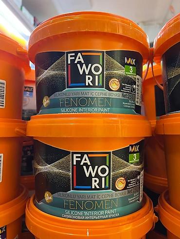 Силиконовая интерьерная краска Fawori Fenomen.Супермоющаяся