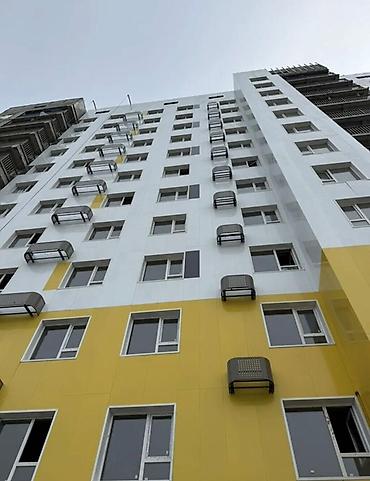1 бөлмө, 48 м², Туңгуч мкр Элитка, 12 кабат, ПСО (өз алдынча бүтүрүү)