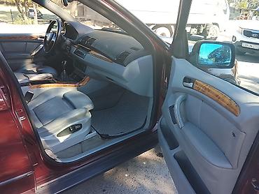 te 28 traktor satisi: BMW X5 (E53), bordoya çalan tünd qırmızı rəngdə SUV. Texniki və — 7