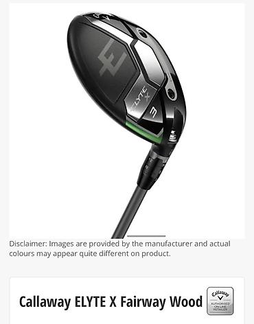 вуди: Callaway ELYTE X Fairway 3 Wood Для гольфа. Фервейный вуд с — 6