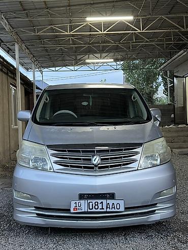 алфа: Toyota Alphard: 2007 г., 3 л, Автомат, Газ, Минивэн — 2