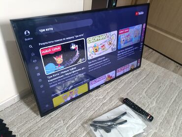 Телевизоры: Срочно продаю смарт ТВ 40 дюйм с интернетом