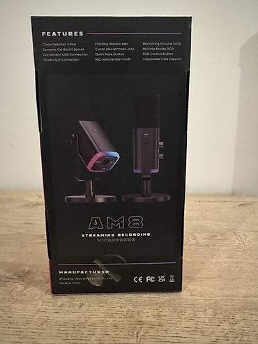 Студийные микрофоны: Конденсаторный USB‑микрофон для стриминга, подкастов и видеосвязи. - — 9