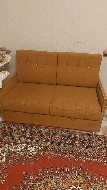 Divanlar: Qonaq otağı üçün çevrilə bilən divan-kreslo. - Rəng: tünd — 1