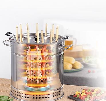 шашлык фарш: Шашлычница на углях Charcoal Grill купить в Бишкеке — компактный — 7