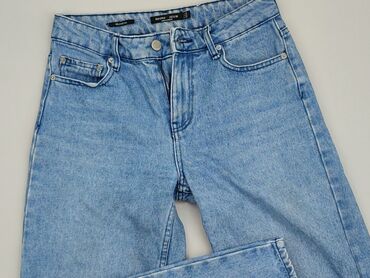 spódnice w kratę bershka: Jeans, Bershka, XS (EU 34), condition - Very good