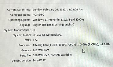 hp 255 g8: HP 250 G8 noutbuk - Ekran: 15.6" geniş ekran, dar çərçivəli dizayn - — 3