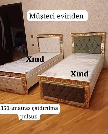 klassik qorka: Yeni, Təknəfərlik çarpayı, Matras ilə — 1