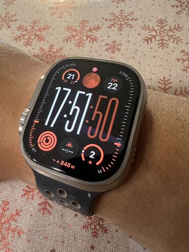 Наручные часы: Apple watch ultra 1st generation Состояние отличное Сост батареи