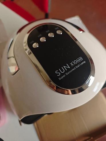 uvb lampa: SUN MATE50 və ya SUN X10 Max markalı bu UV/LED dırnaq lampası — 4