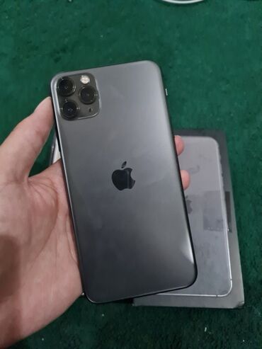 iphone satış: IPhone 11 Pro Max, 256 GB, Space Gray, Zəmanət, Face ID, Sənədlərlə
