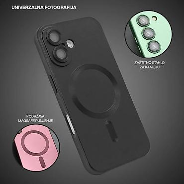 nescafe aparati: Futrola ELEGANT MAGSAFE za iphone 16 (6.1) plava — 1