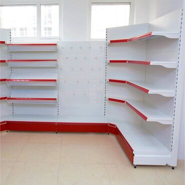 Стеллажи: Металлический стеллаж сборный, торговые стеллажи, железная мебель — 7