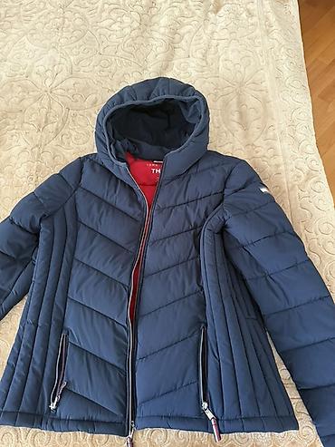 Kurtkalar: Tommy Hilfiger TH Flex /qadın pufffer gödəkçə - Rəng: tünd göy — 1