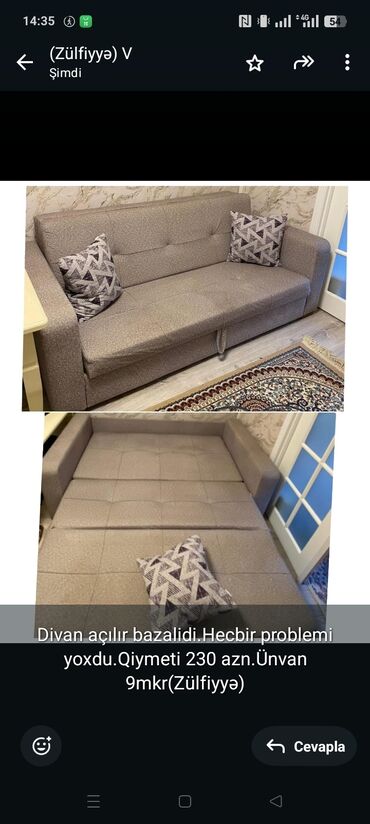 Raskladuşkalar: Künc divan