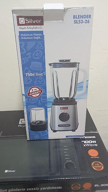 Silver Blender SL53-26 - Güc: 750 W – sürətli və bərabər