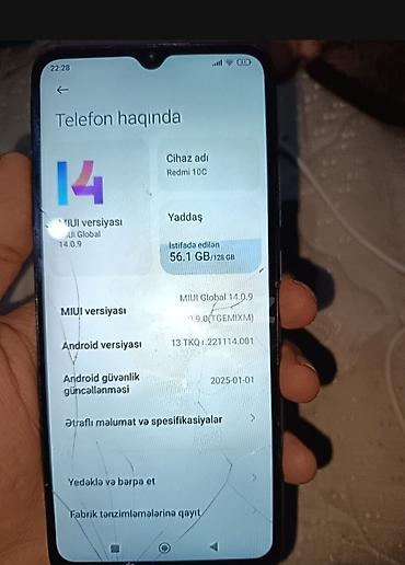 xiaomi 128 gb: Xiaomi 128 GB, rəng - Yaşıl, 
 İki sim kartlı — 3