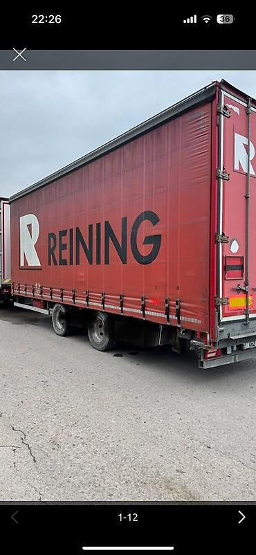 Прицепы и полуприцепы: Прицеп, Шторный, Б/у — 7