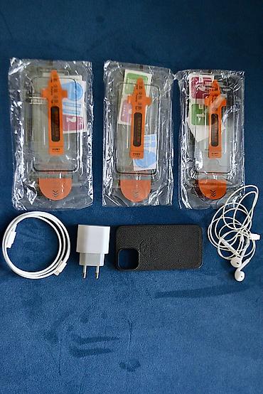 note 3: IPhone 13 mini, Б/у, 128 ГБ, White Titanium, Наушники, Зарядное устройство, Защитное стекло, 93 % — 5