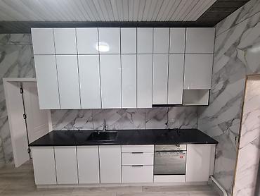 Кухонные гарнитуры: Кухонный гарнитур, Новый, цвет - Белый, ДСП, Бесплатная доставка — 20