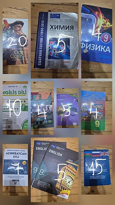 Книги и журналы: Təzə və işlənmiş kitablar İçərilərində yazılanlar da var Hər kitabın — 1