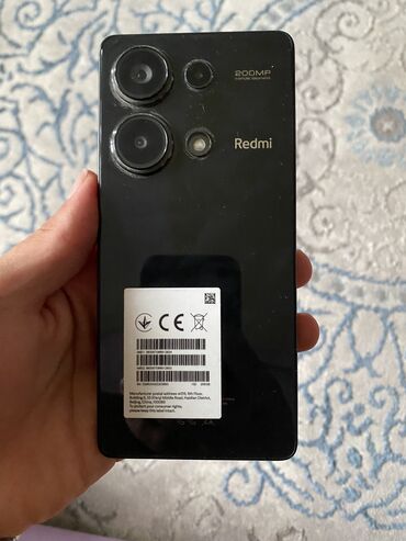 чехол книжка редми нот 13: Redmi, Redmi Note 13 Pro, Б/у, 256 ГБ, цвет - Черный, 2 SIM