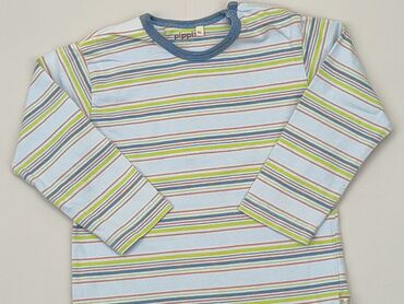 bluzki w kolorowe paski: Bluzka, 1.5-2 lat, 86-92 cm, stan - Dobry
