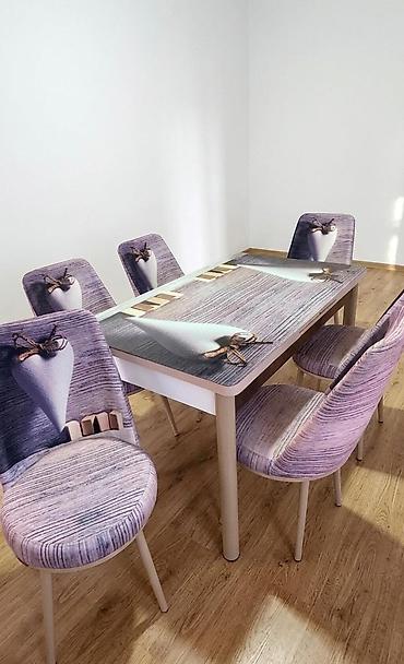 Mətbəx üçün, İşlənmiş, Açılan, Kvadrat masa, 6 stul lalafo.az -da Mətbəx üçün, İşlənmiş, Açılan, Kvadrat masa, 6 stul