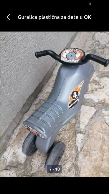 Igračke: Guralica mala lepa za malo dete plastična možda 2 g
Ispravno
 Mirjevo — 5