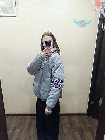 грудь: Бомбер, Осень-весна, Оверсайз, S, M, L — 2