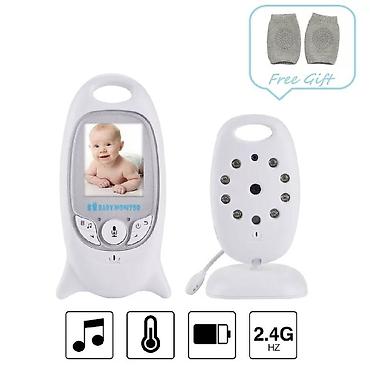 Видеоняни: Видеоняня радионяня Baby Monitor VB601 ночное видение и термометр — 6