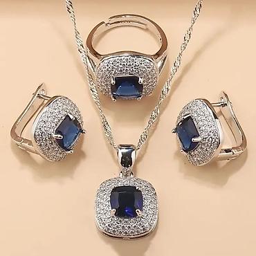 Ostali nakit: Lanac sa priveskom,minđuše i prsten (podesiv)
Cena:1900din — 11