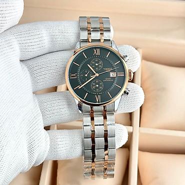 3d saat: Tissot kişi qol saatı – klassik xronoqraf dizaynı Rolex, Rolex saat — 5