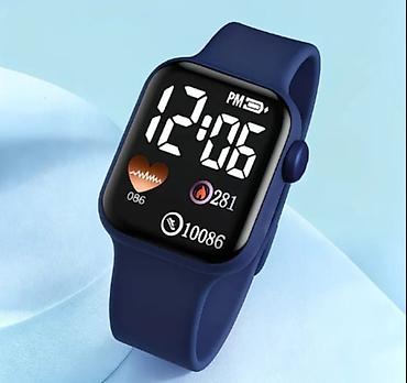 unisex: Yeni, Smart saat, Smart, Sensor ekran, rəng - Ağ — 2