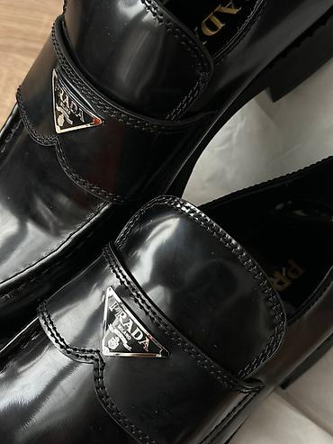 milano: Лоферы, 42, Prada, Новый, цвет - Черный, Самовывоз — 2