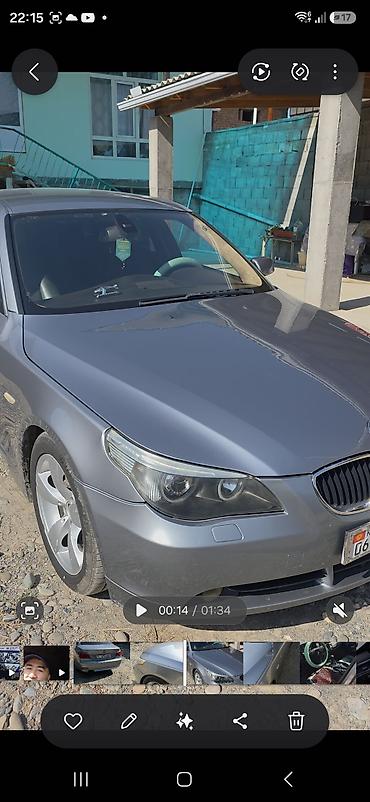 ош е34: BMW 5 series: 2005 г., 2.5 л, Седан — 4