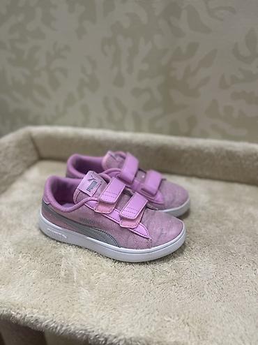 krosofka: Rəng - Çəhrayı Krossovkalar, Puma, Ölçü: 33, Qız üçün — 1