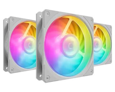 video igrice 90 tih: 🌀 COOLER MASTER Mobius 120P ARGB White (3-pack kit) Elegantno hlađenje